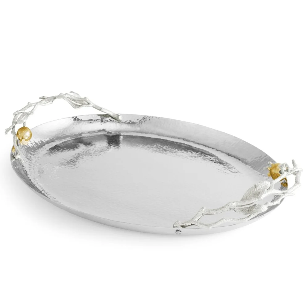 Pomegranate Silver & Gold Serveware Collection - Image 5