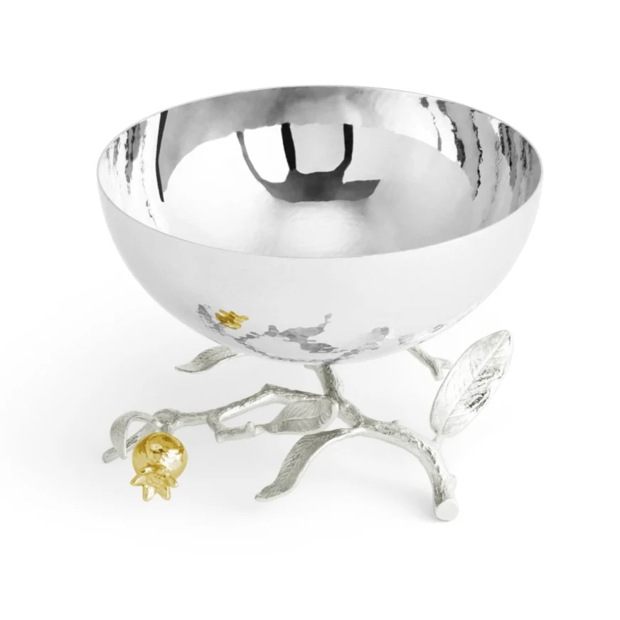 Pomegranate Silver & Gold Serveware Collection - Image 6