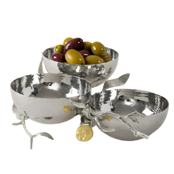Pomegranate Silver & Gold Serveware Collection - Image 7