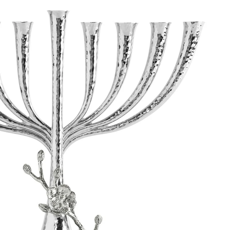 White Orchid Menorah - Image 3