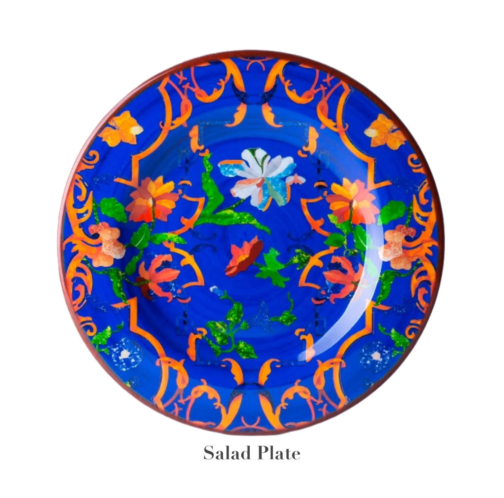 Pancale Blue Melamine Dinnerware Collection - Image 3