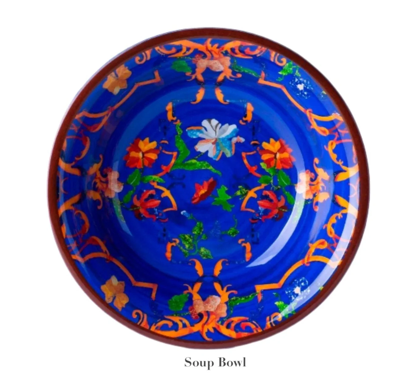 Pancale Blue Melamine Dinnerware Collection - Image 4