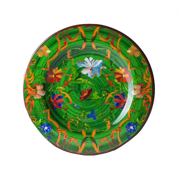 Pancale Green Melamine Dinnerware Collection - Image 3