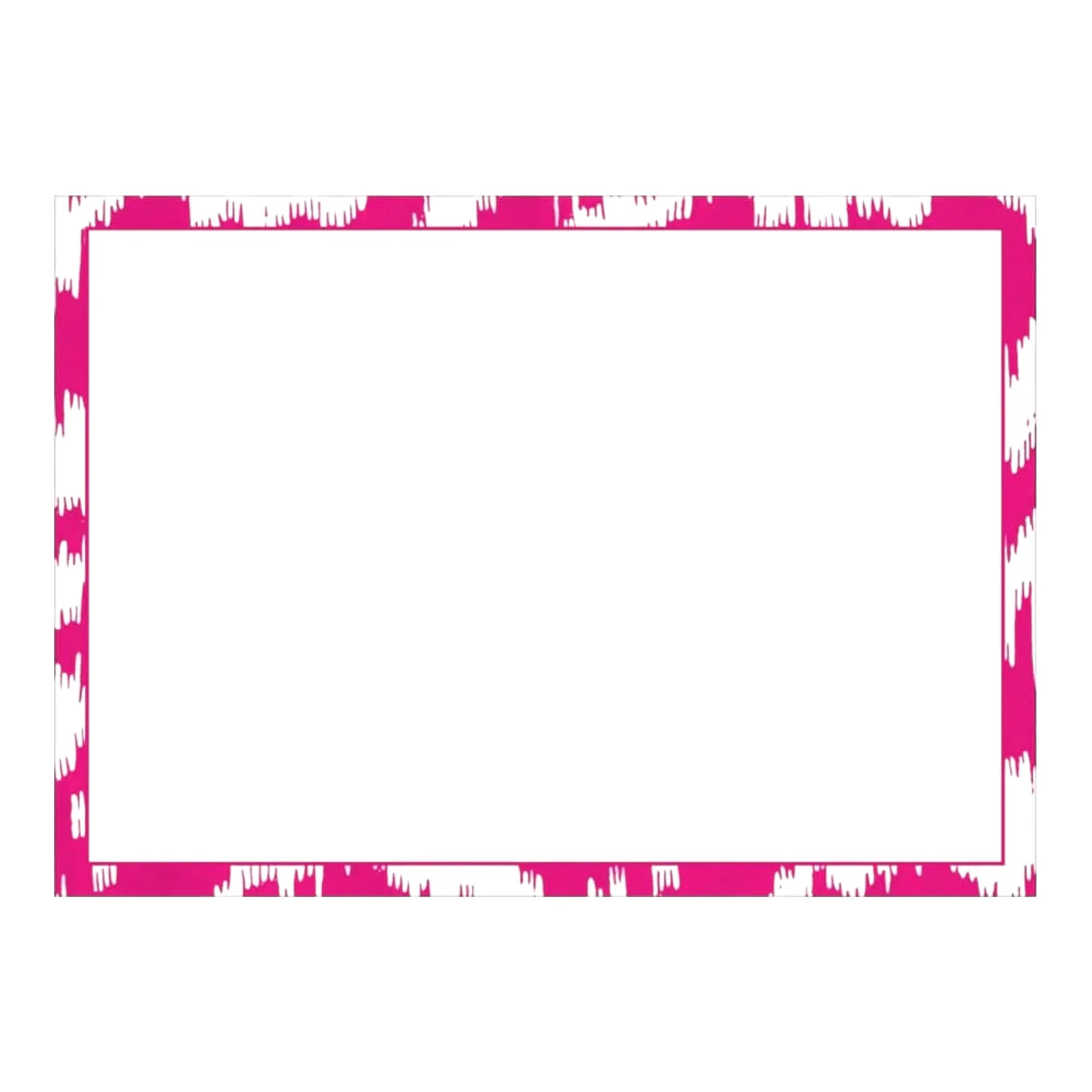 Modern Moire Fuchsia Boxed Correspondence Cards