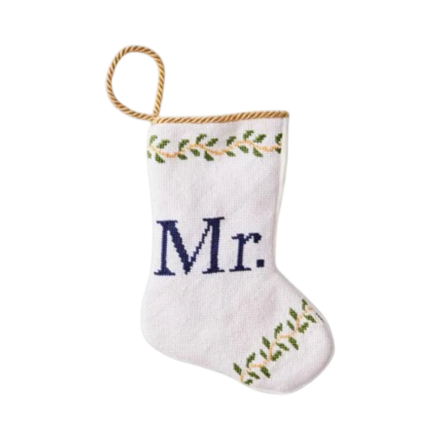 Mr. Needle Point Stocking