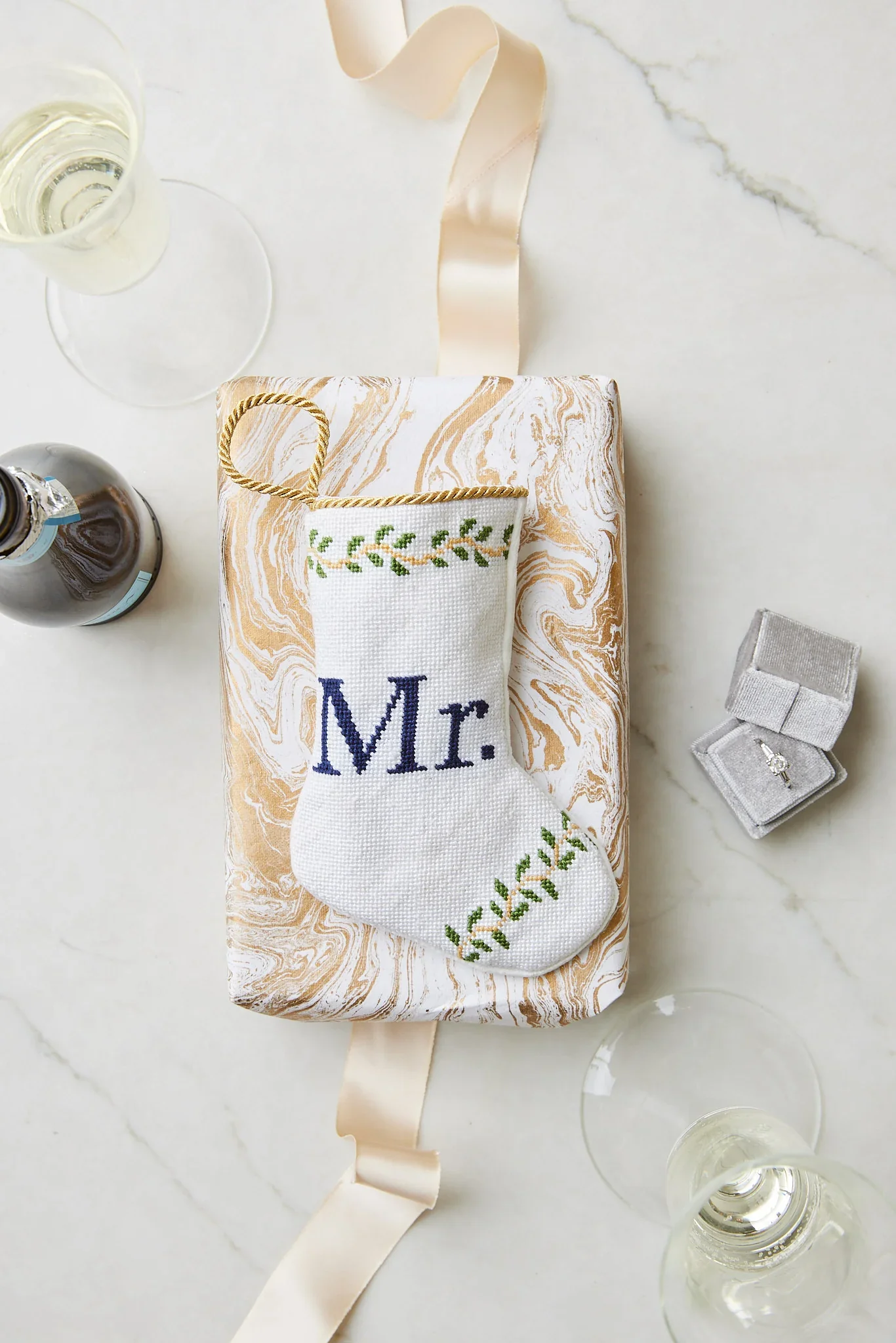 Mr. Needle Point Stocking - Image 2