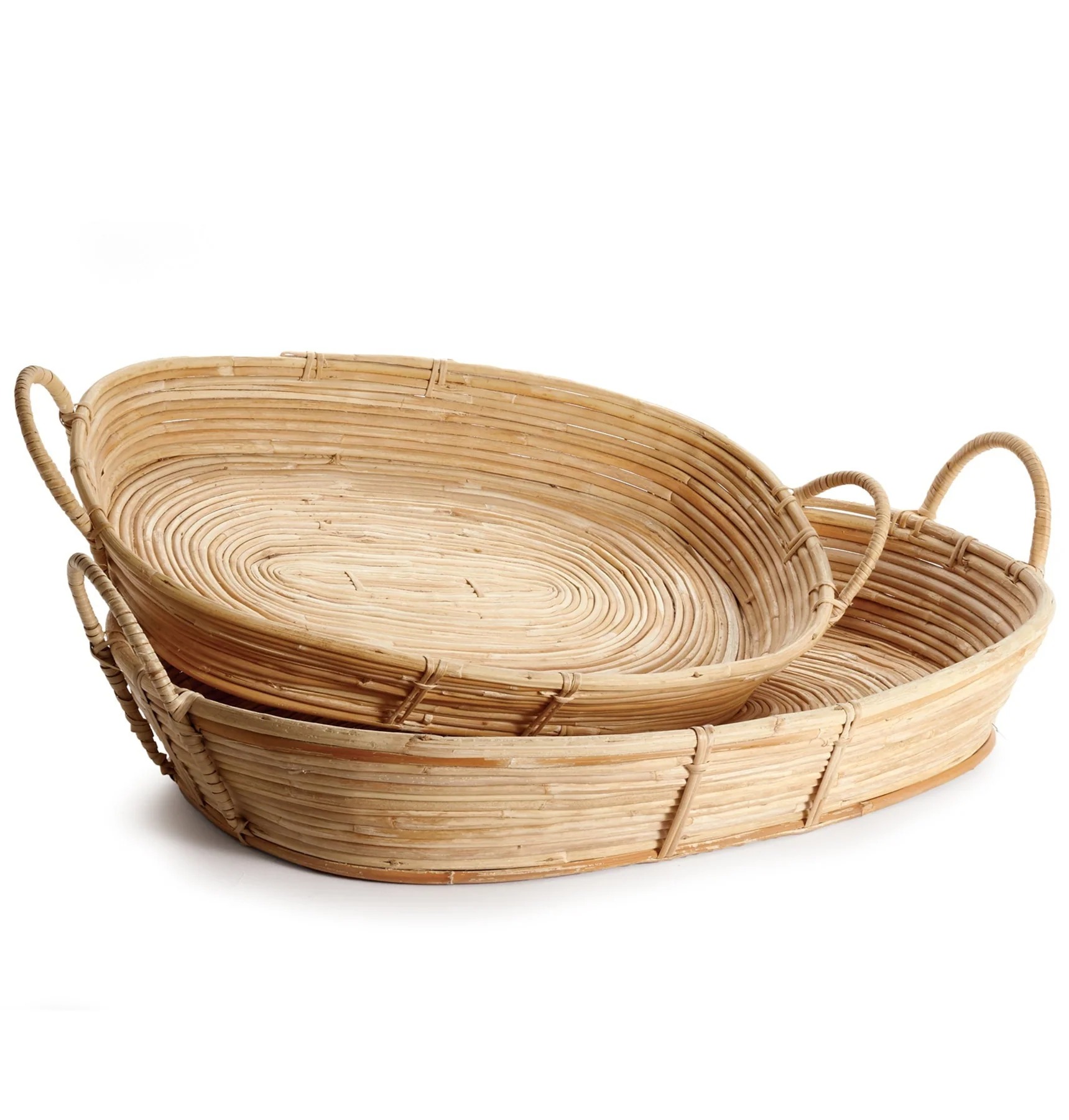 Cane Rattan Tray Collection