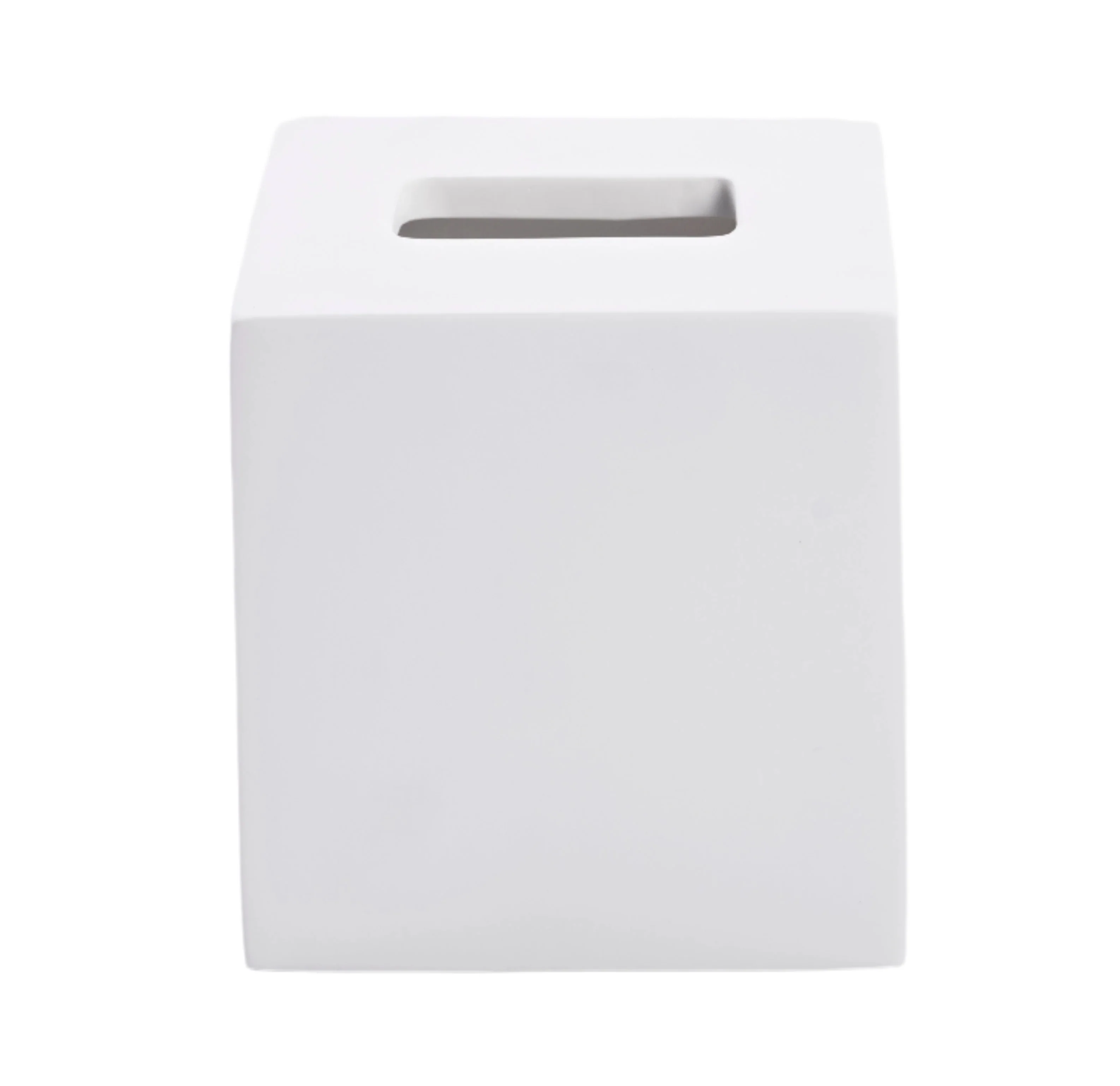 Solid White Resin Bath Collection - Image 2