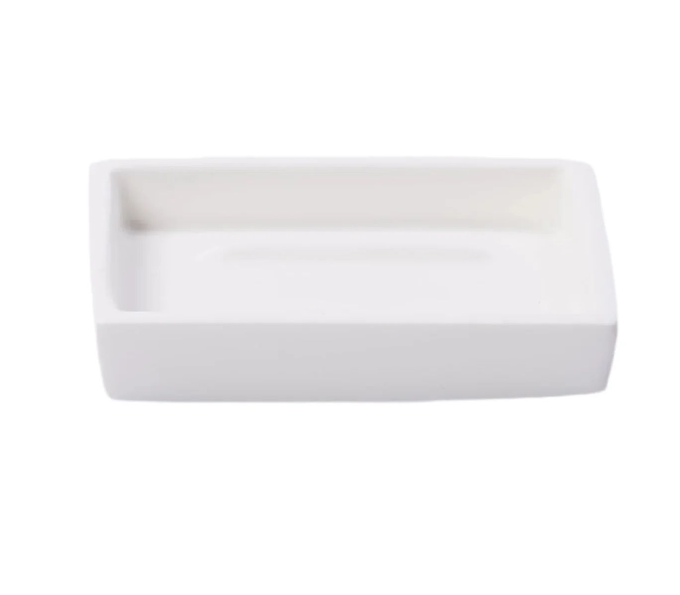 Solid White Resin Bath Collection - Image 6