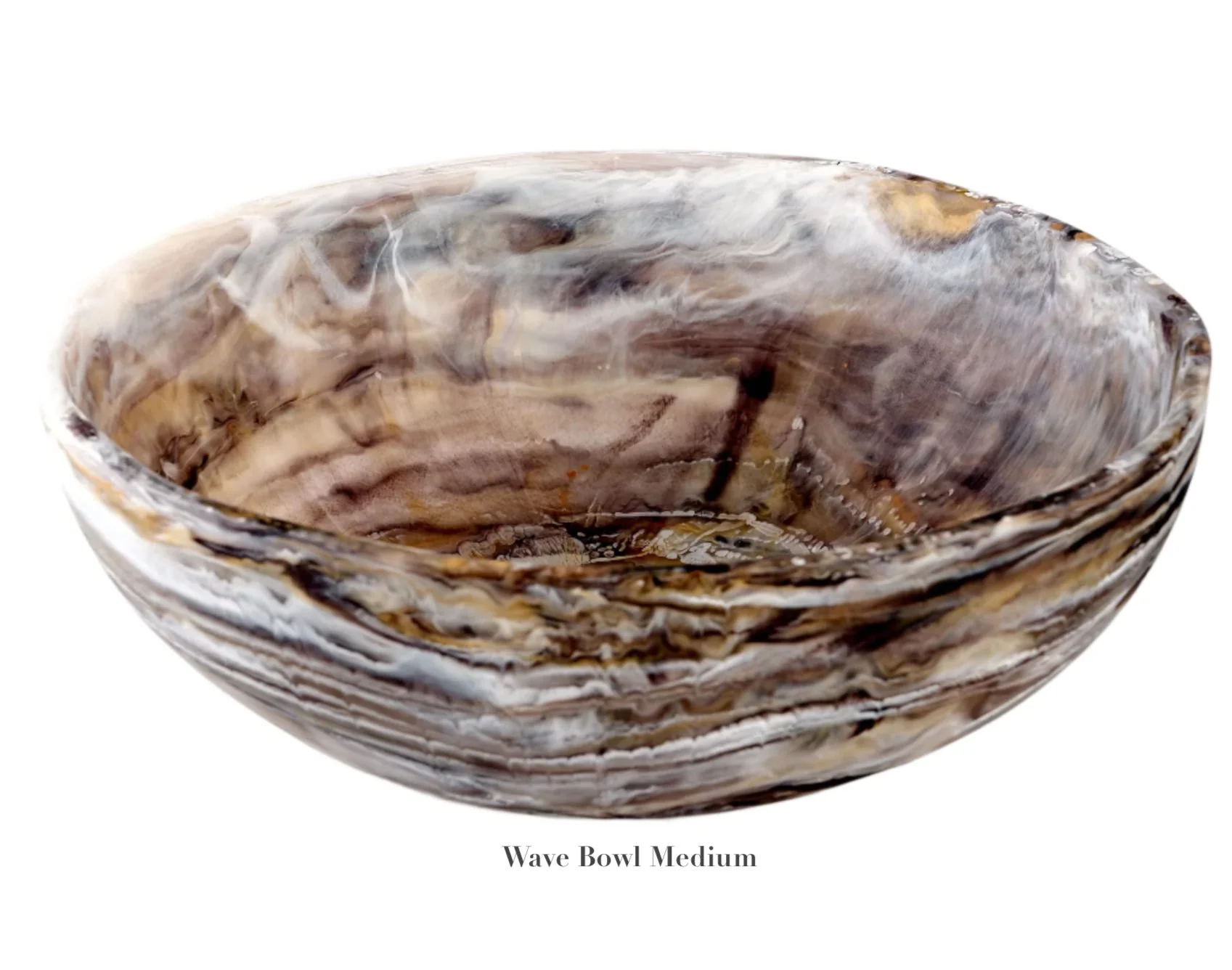 Mocha Resin Serveware Collection - Image 2