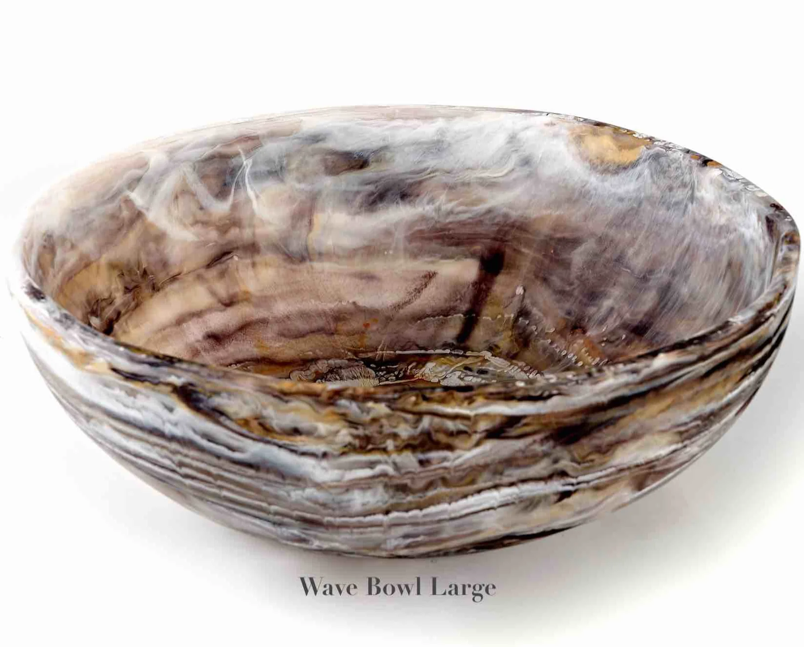 Mocha Resin Serveware Collection - Image 3