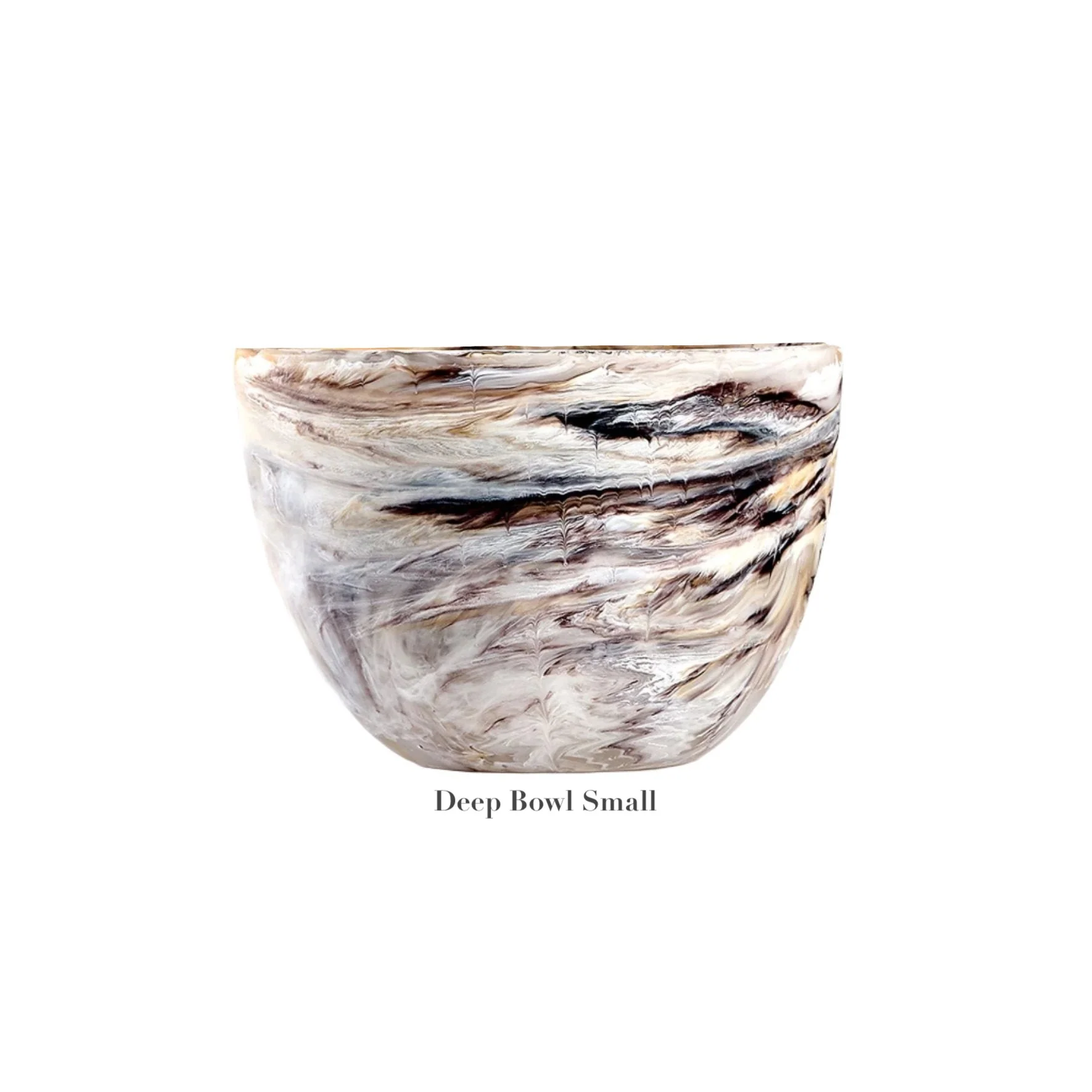 Mocha Resin Serveware Collection - Image 6