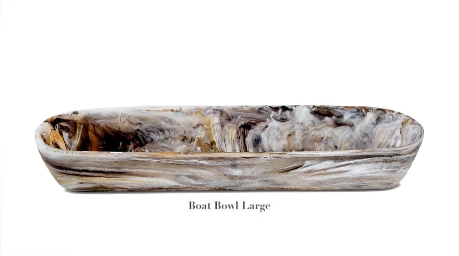 Mocha Resin Serveware Collection - Image 9