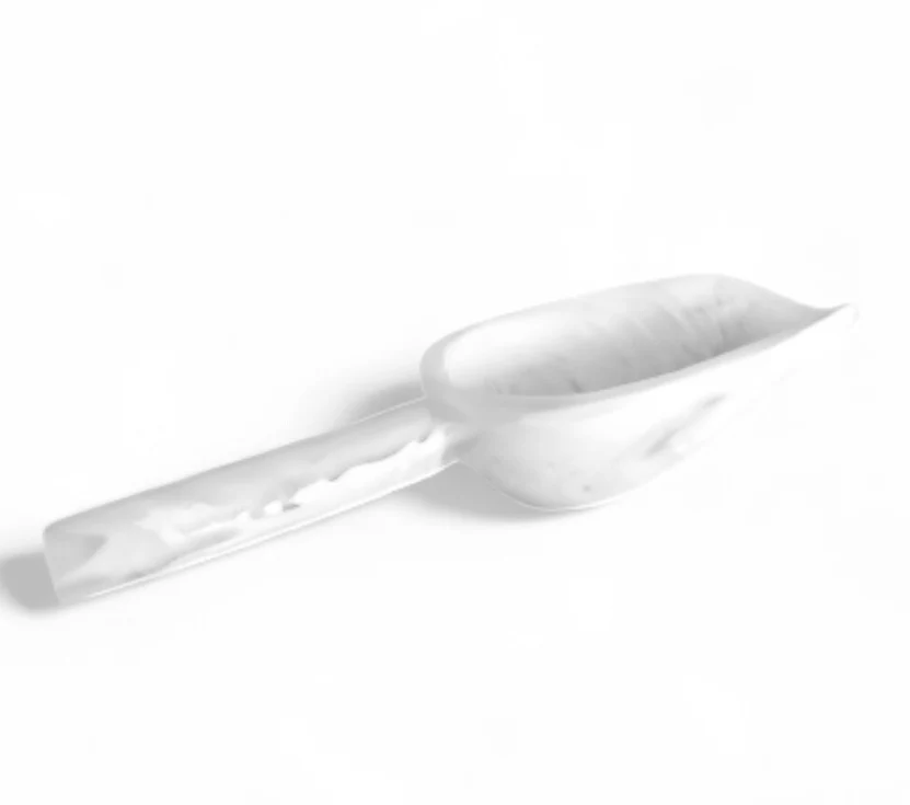 White Swirl Resin Serveware Collection - Image 17
