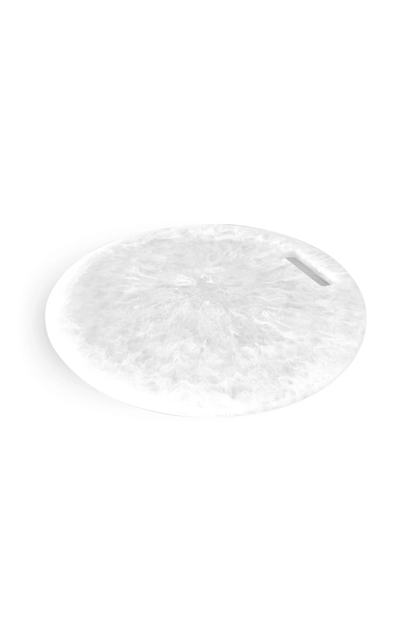 White Swirl Resin Serveware Collection - Image 21