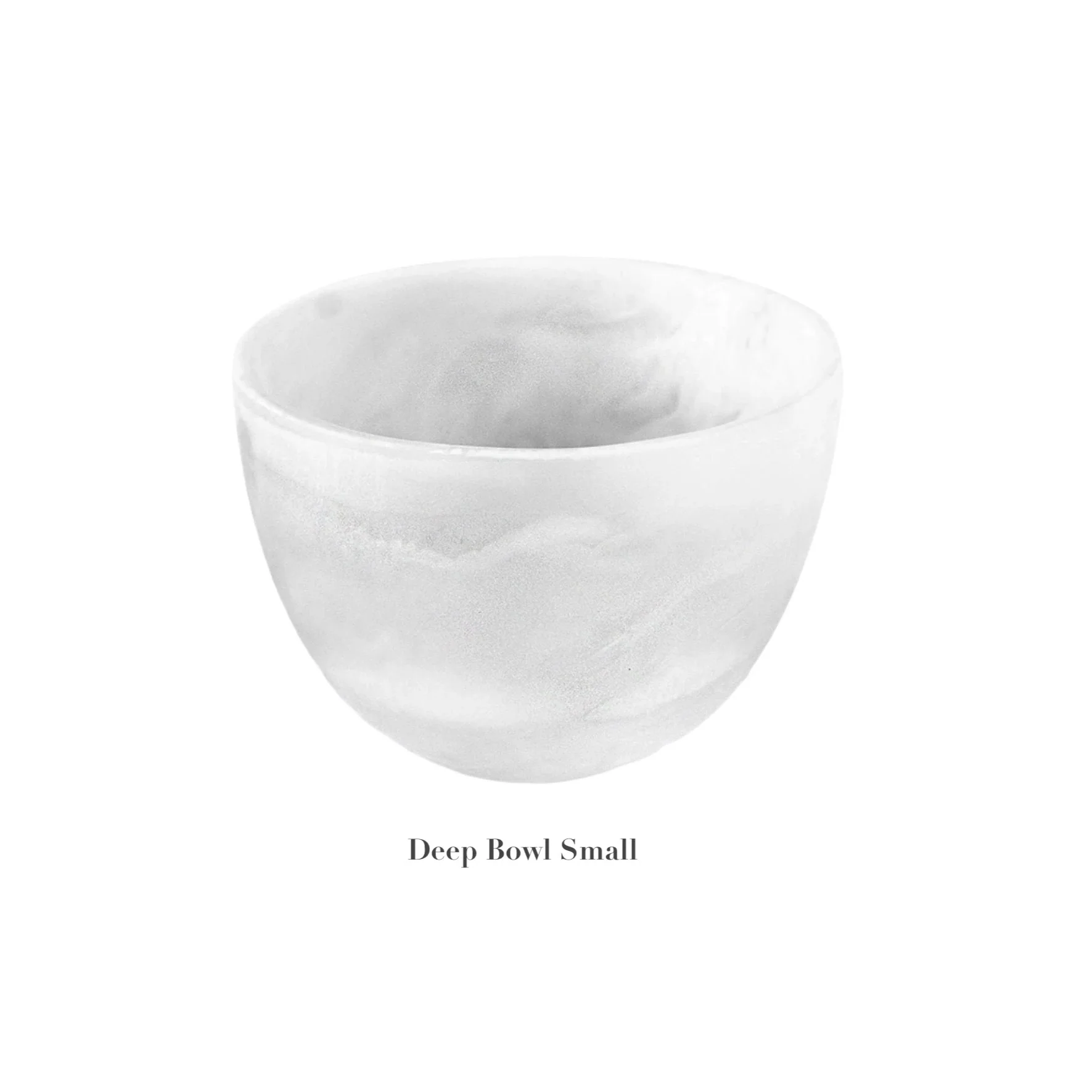 White Swirl Resin Serveware Collection - Image 6