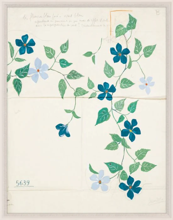 Portes Des Fleurs 2 by Paule Marrot in Acrylic Box