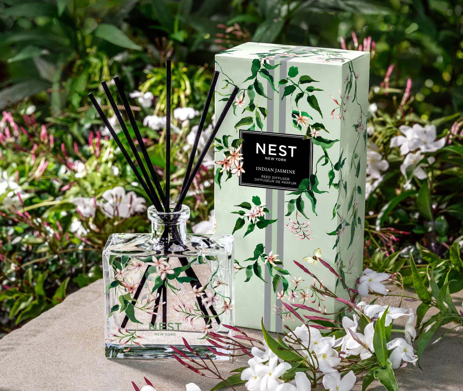 Indian Jasmine Decorative Reed Diffuser - Image 2