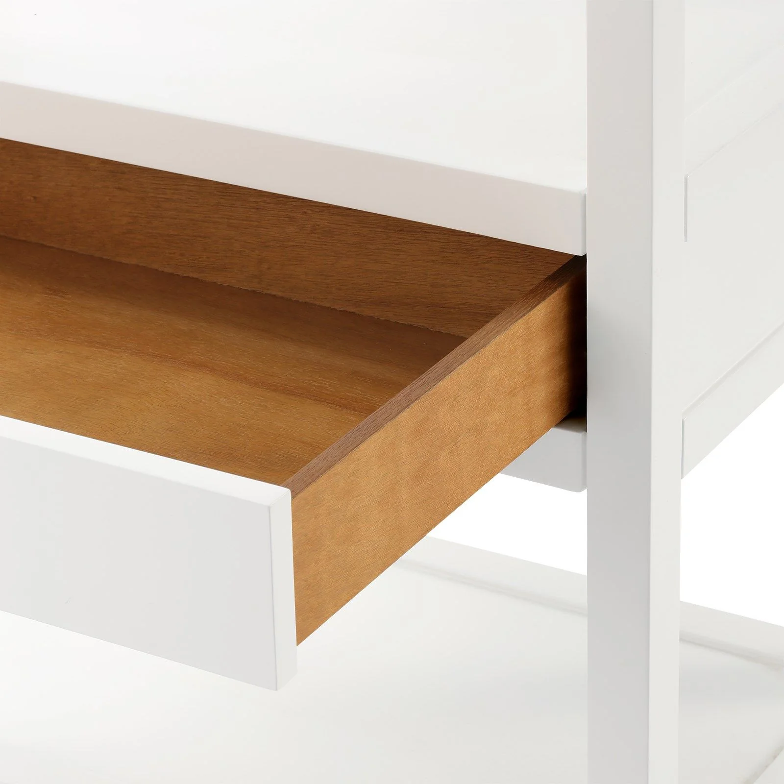 Newport Etagere, White Lacquer - Image 4