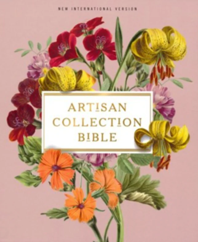 NIV Artisan Collection Bible Leathersoft, Pink Floral