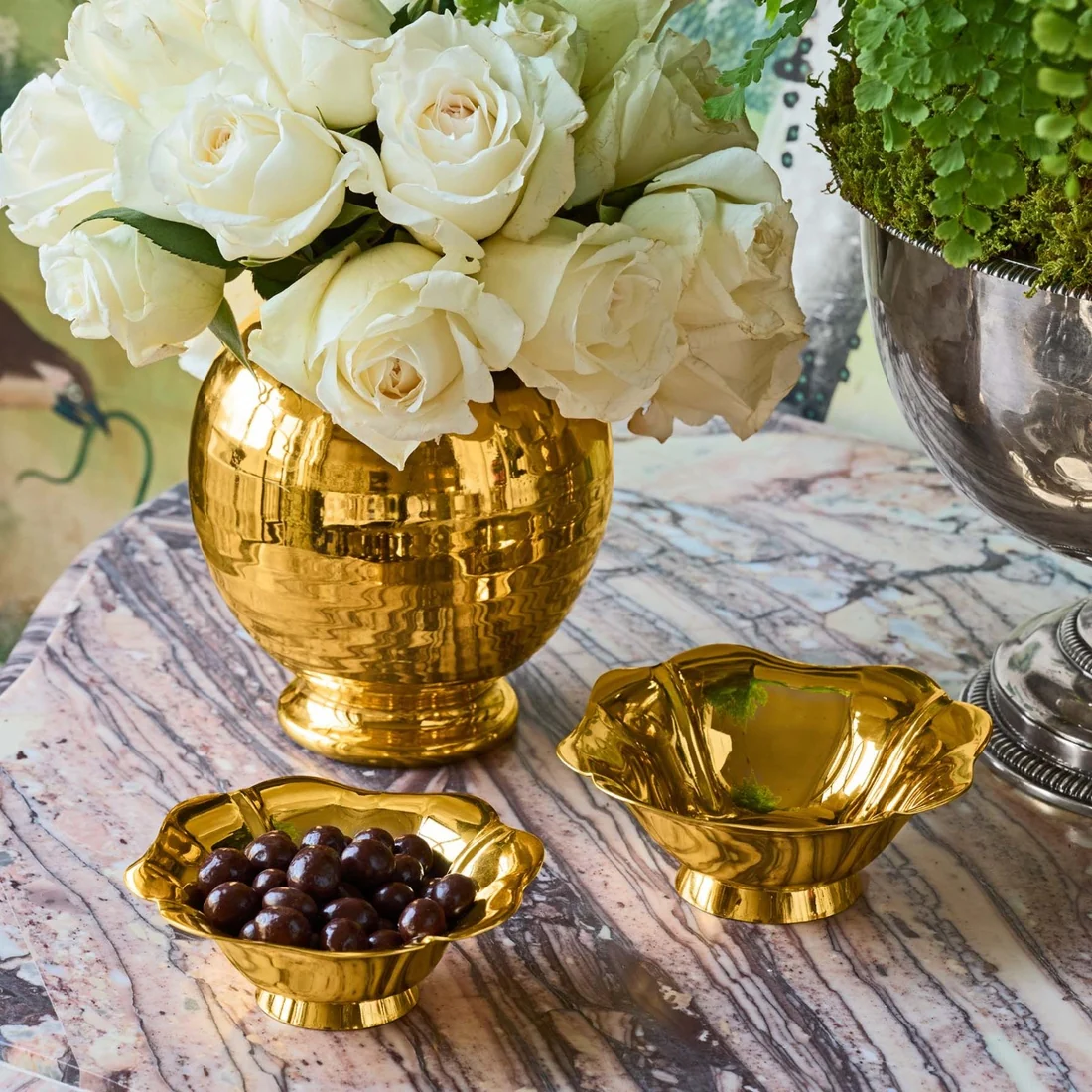 Olivia Brass Bowl - Image 2
