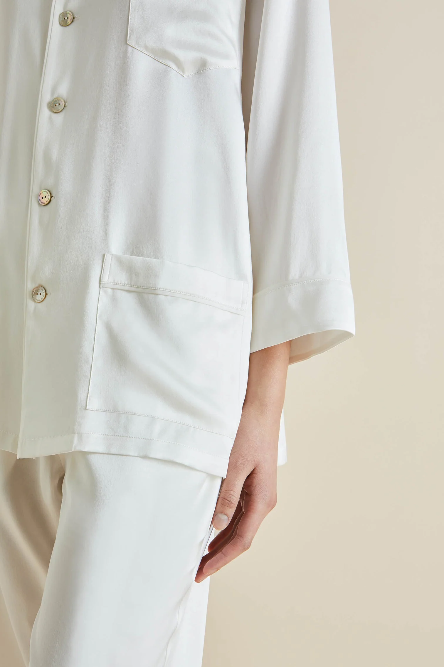 Fifi Silk Pajamas - Image 3
