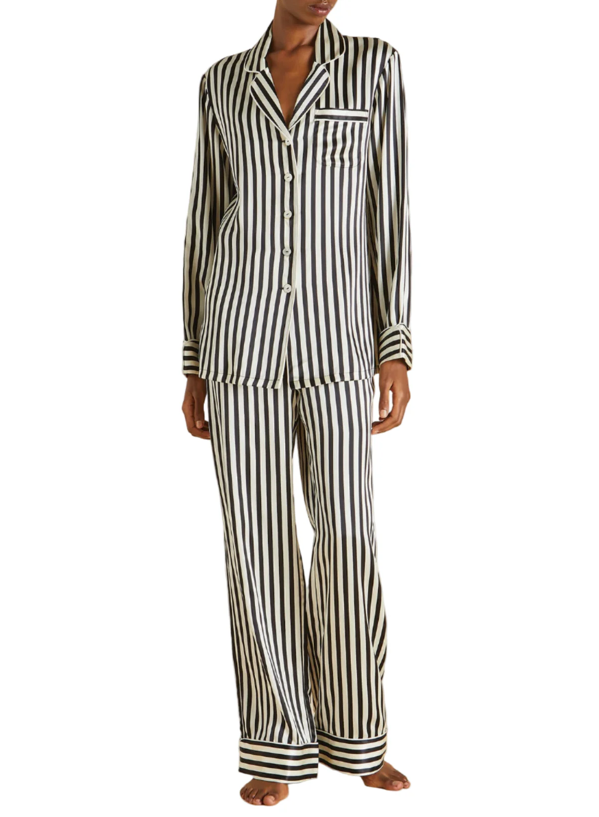 Lila Silk Pajamas