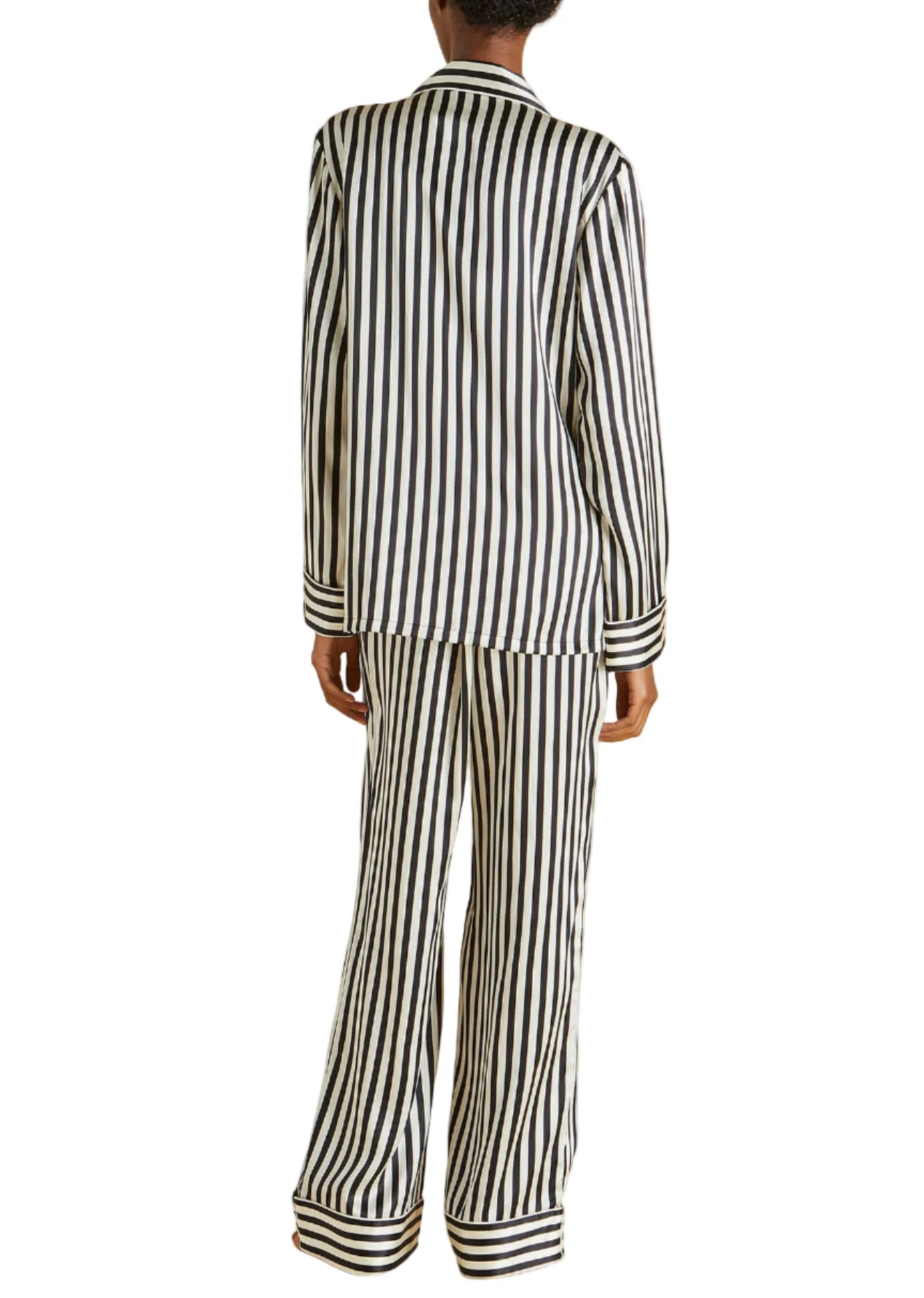 Lila Silk Pajamas - Image 2