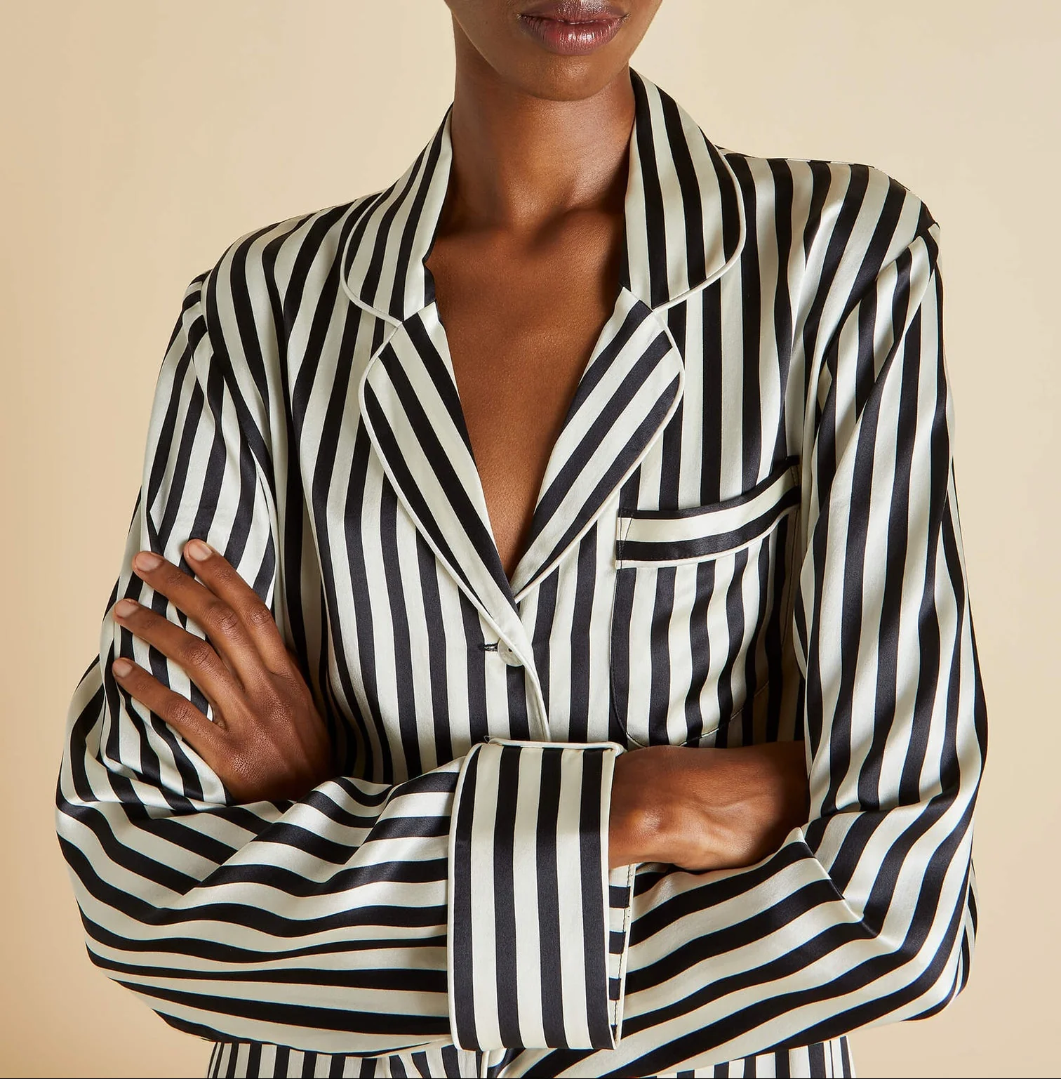 Lila Silk Pajamas - Image 6
