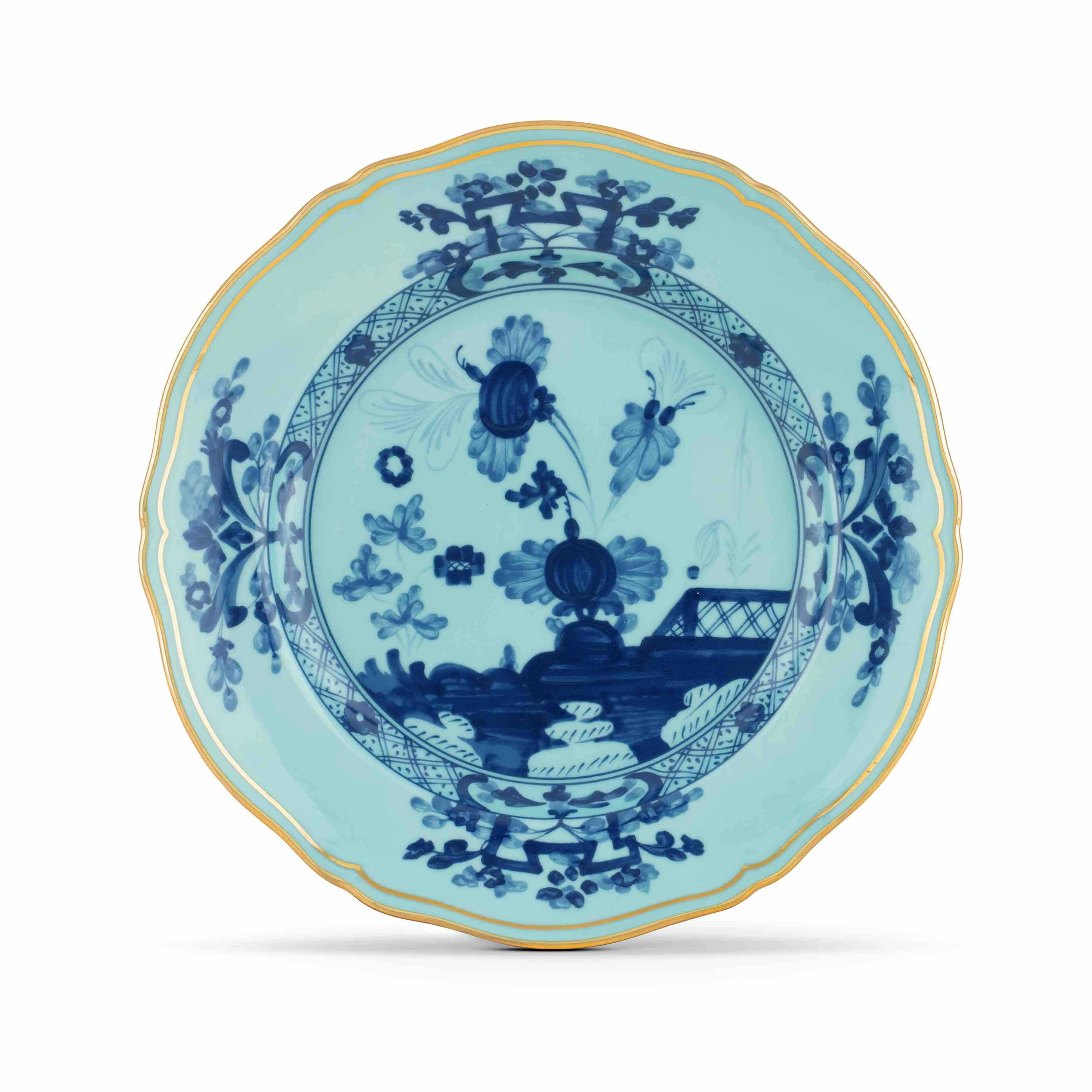 Oriente Italiano Iris with Gold Dinnerware & Decor Collection - Image 4