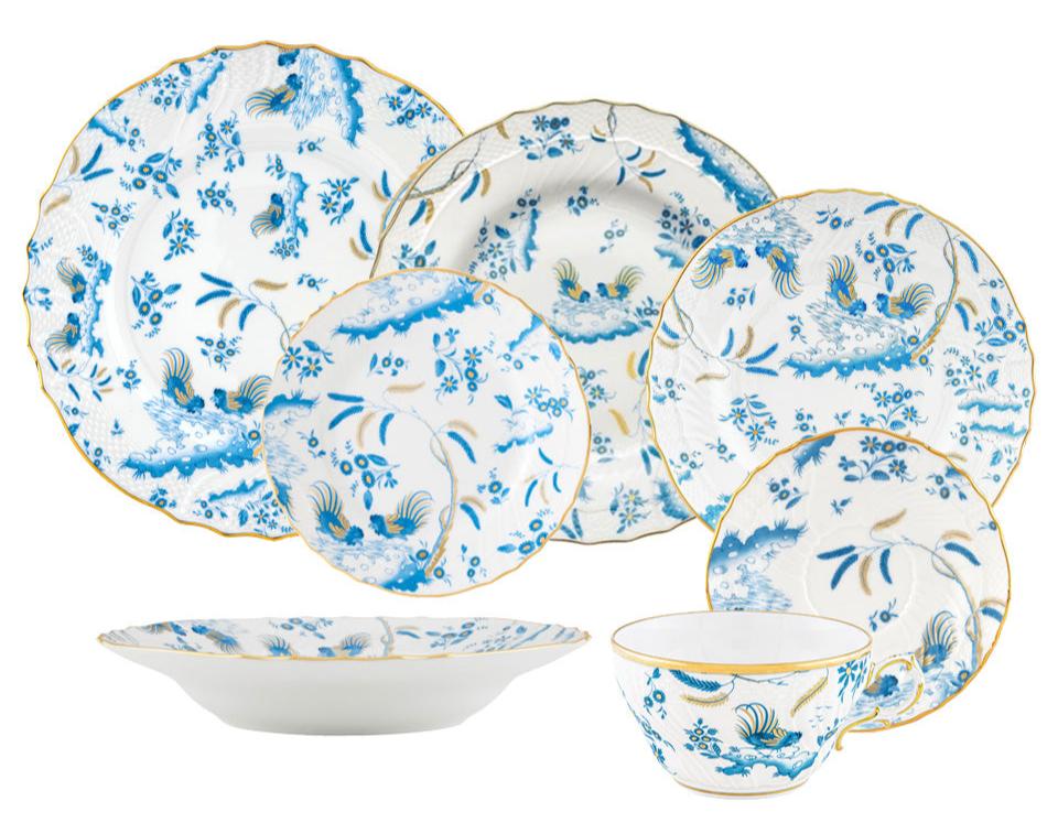 Oro Di Doccia Turchese Dinnerware Collection