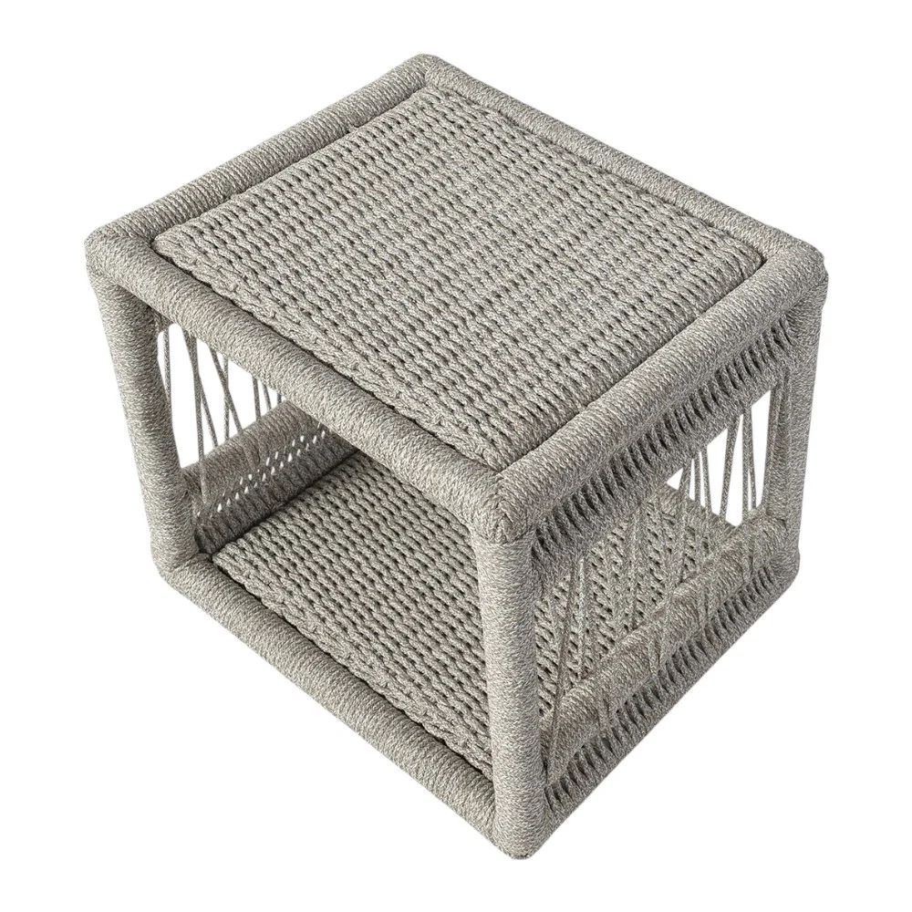 Mara Outdoor Chaise Side Table - Image 2