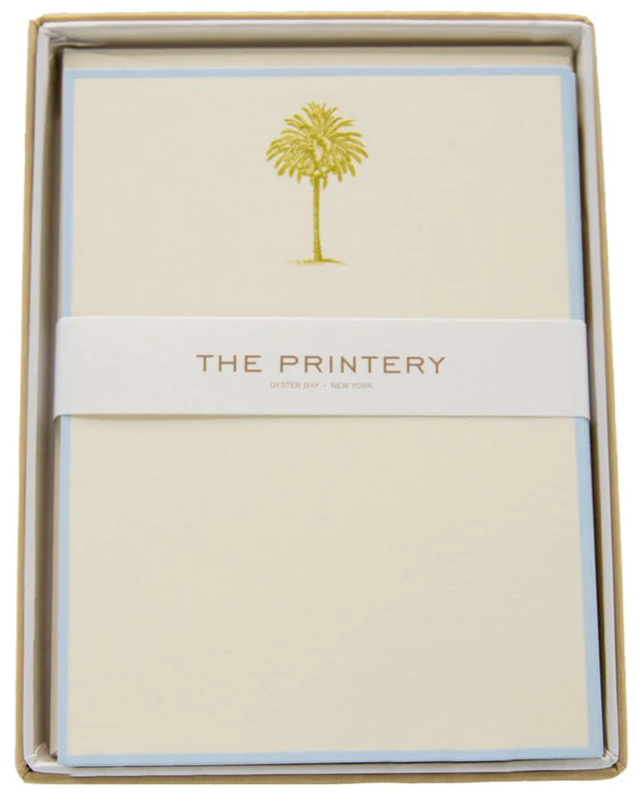 Palm Tree Card Set