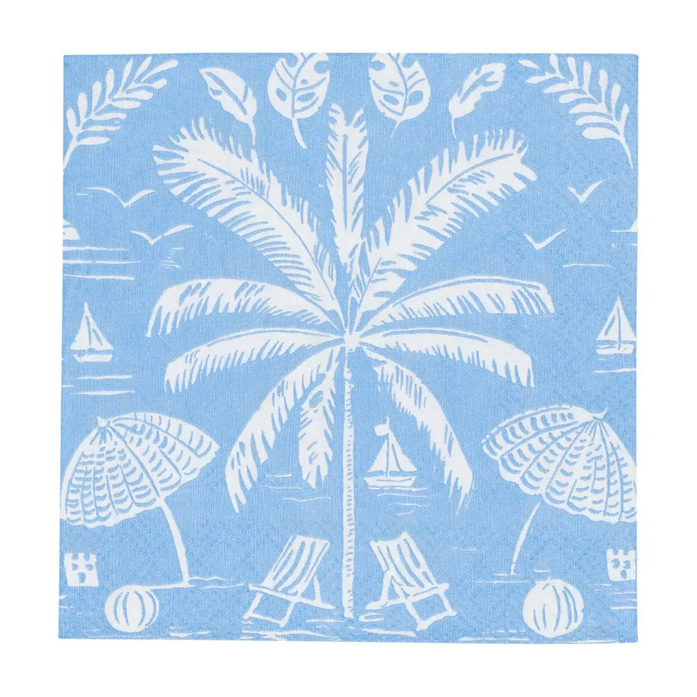 Palms and Parasols Ocean