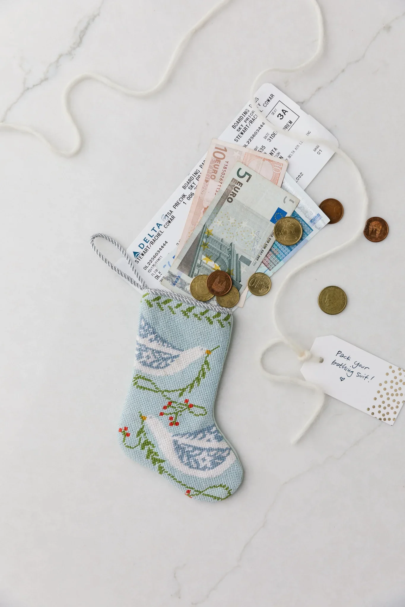 Peace on Earth Needle Point Stocking - Image 2
