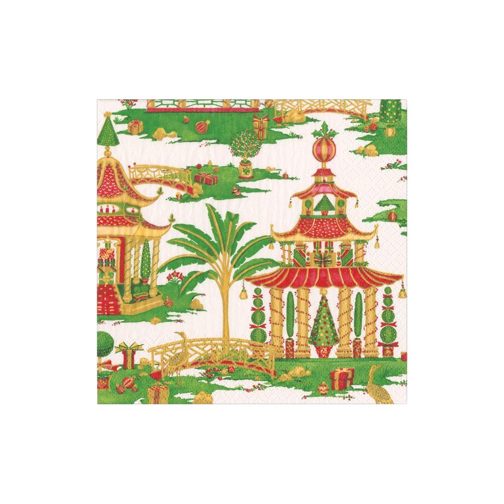 Christmas Pagodas Napkin Collection - Image 4
