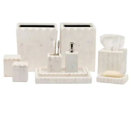 Proviso White Bath Collection