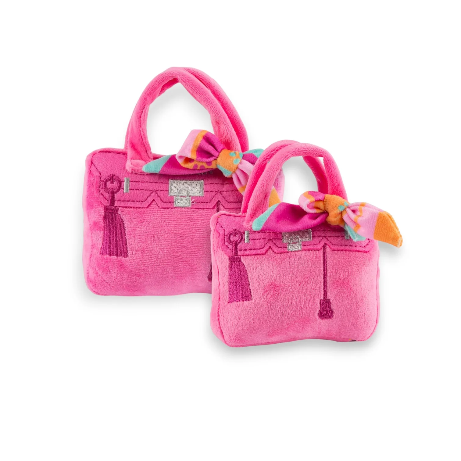 Pink Barkin Bag Dog Toy - Image 3
