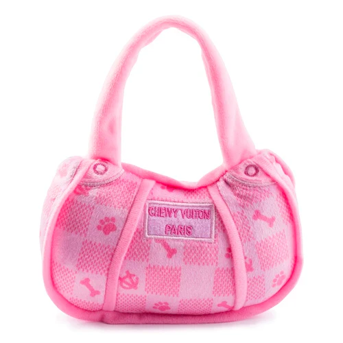 Pink Chewy Vuiton Handbag - Image 3