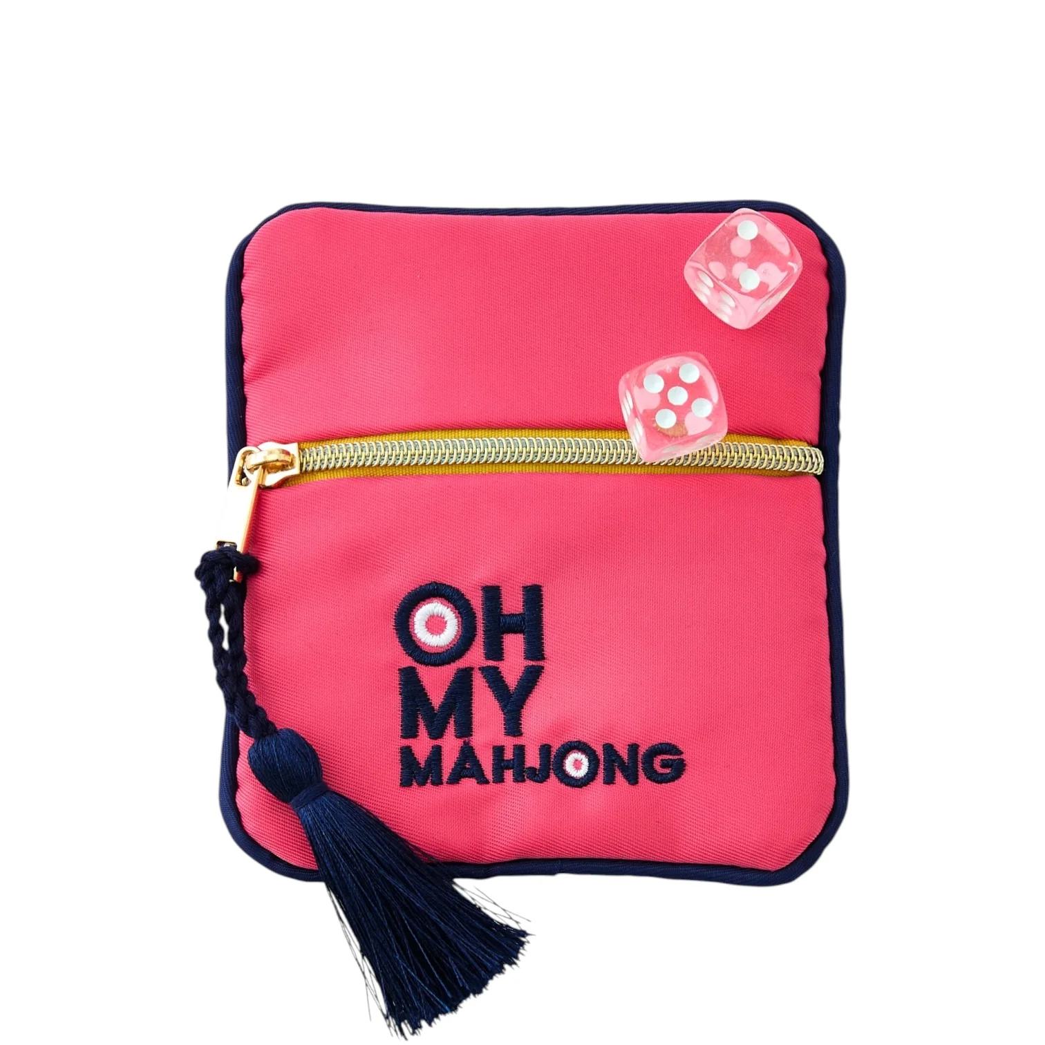 Pink Coin & Dice Bag - Image 2