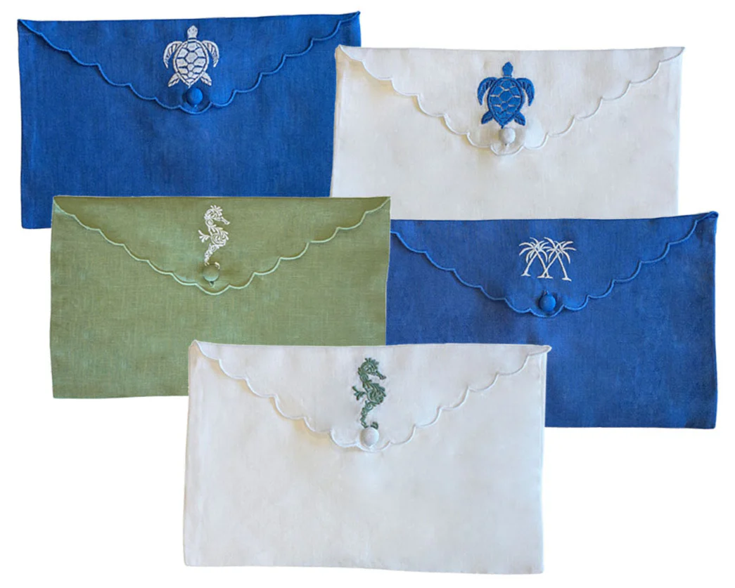 Linen Envelope Pouch Collection