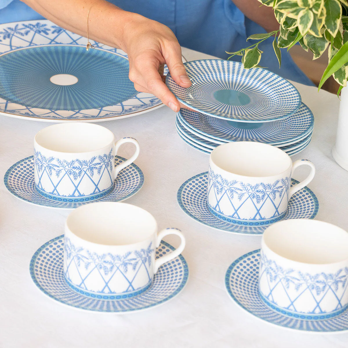 Azure Blue Dinnerware Collection - Image 13