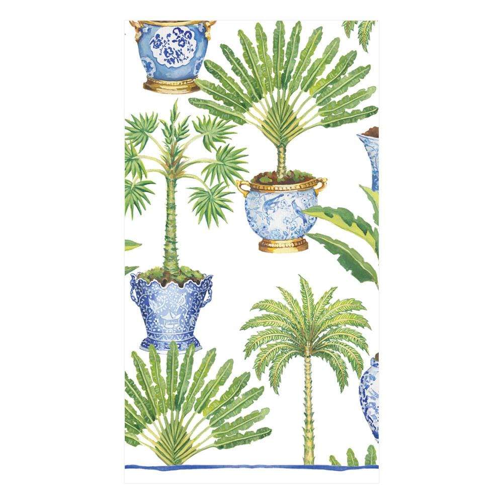 Potted Palms White Napkin Collection - Image 3