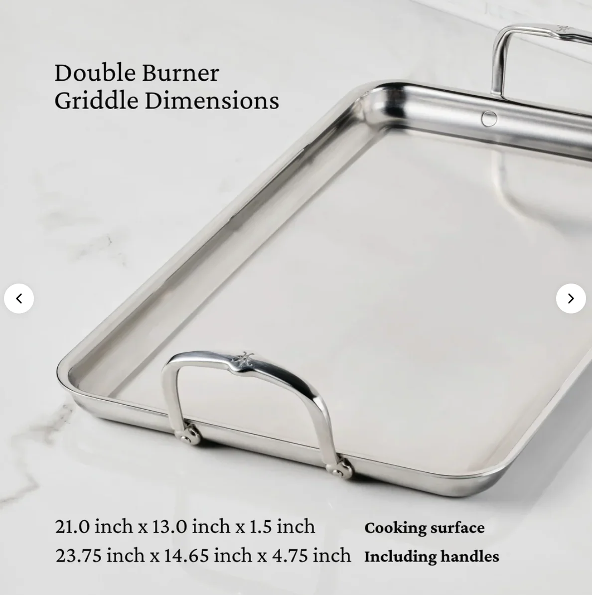 Provisions Double Burner Griddle - Image 3