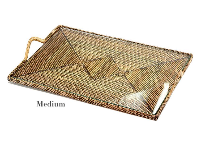 Rectangular Tray with Glass Bottom Collection - Image 3
