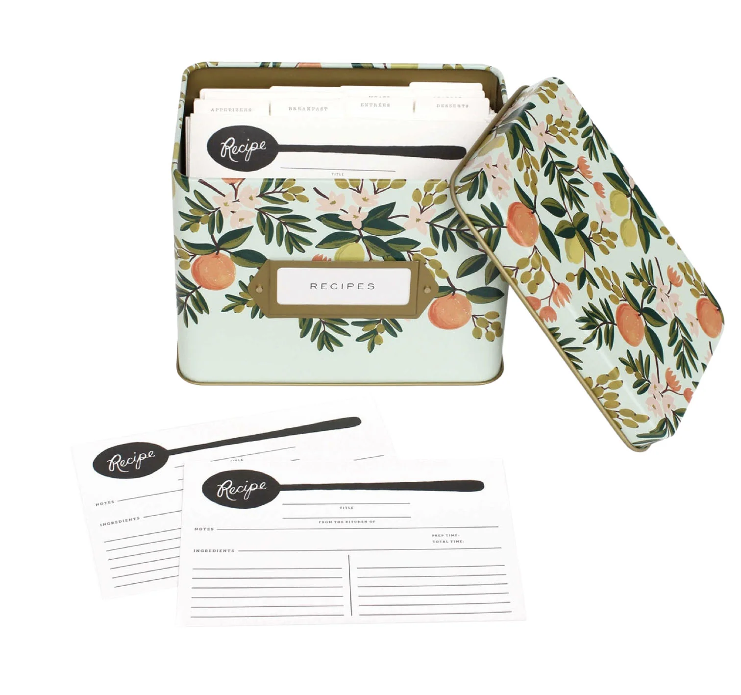 Citrus Recipe Tin and Market Pad Collection - Image 2
