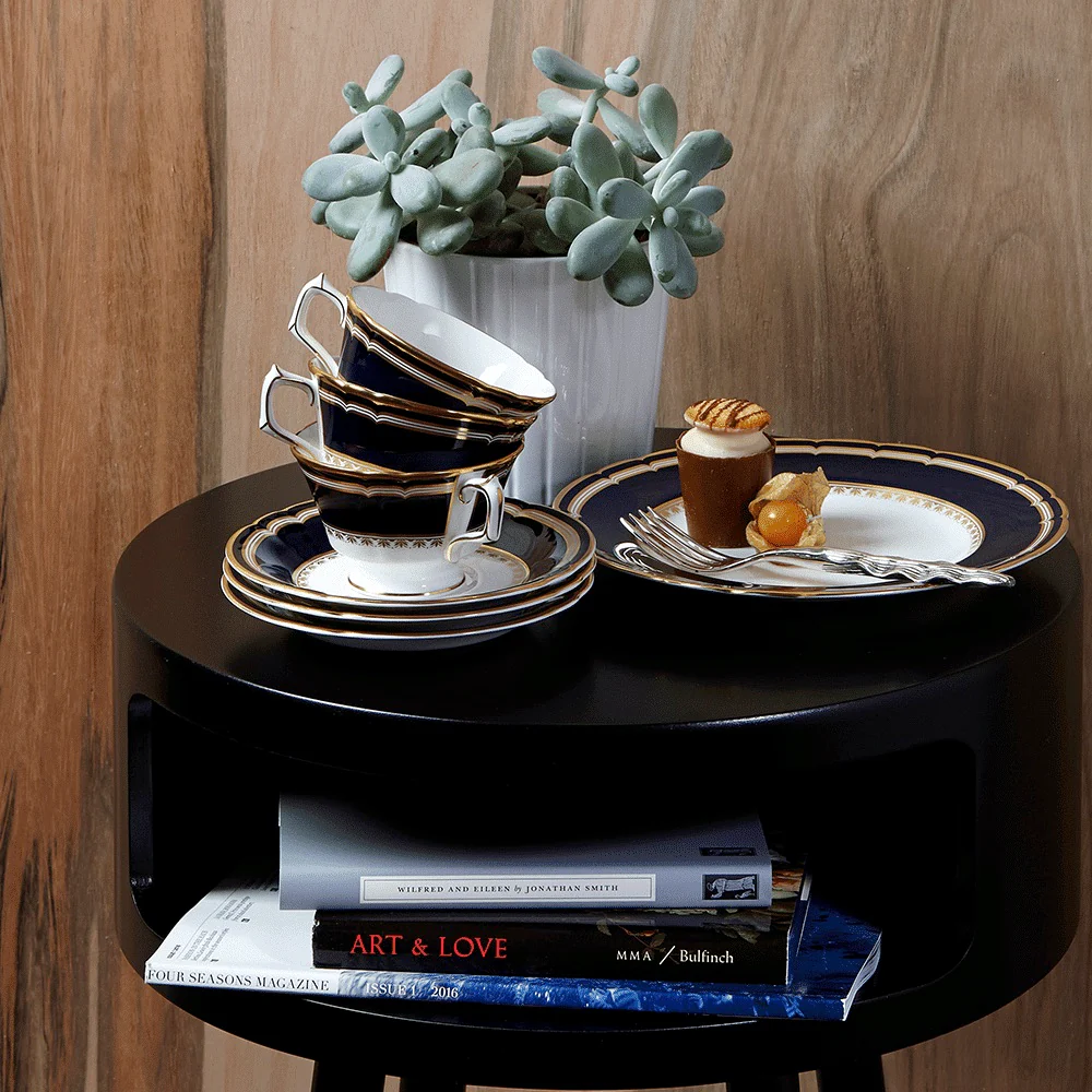 Ashbourne Navy Dinnerware Collection - Image 6