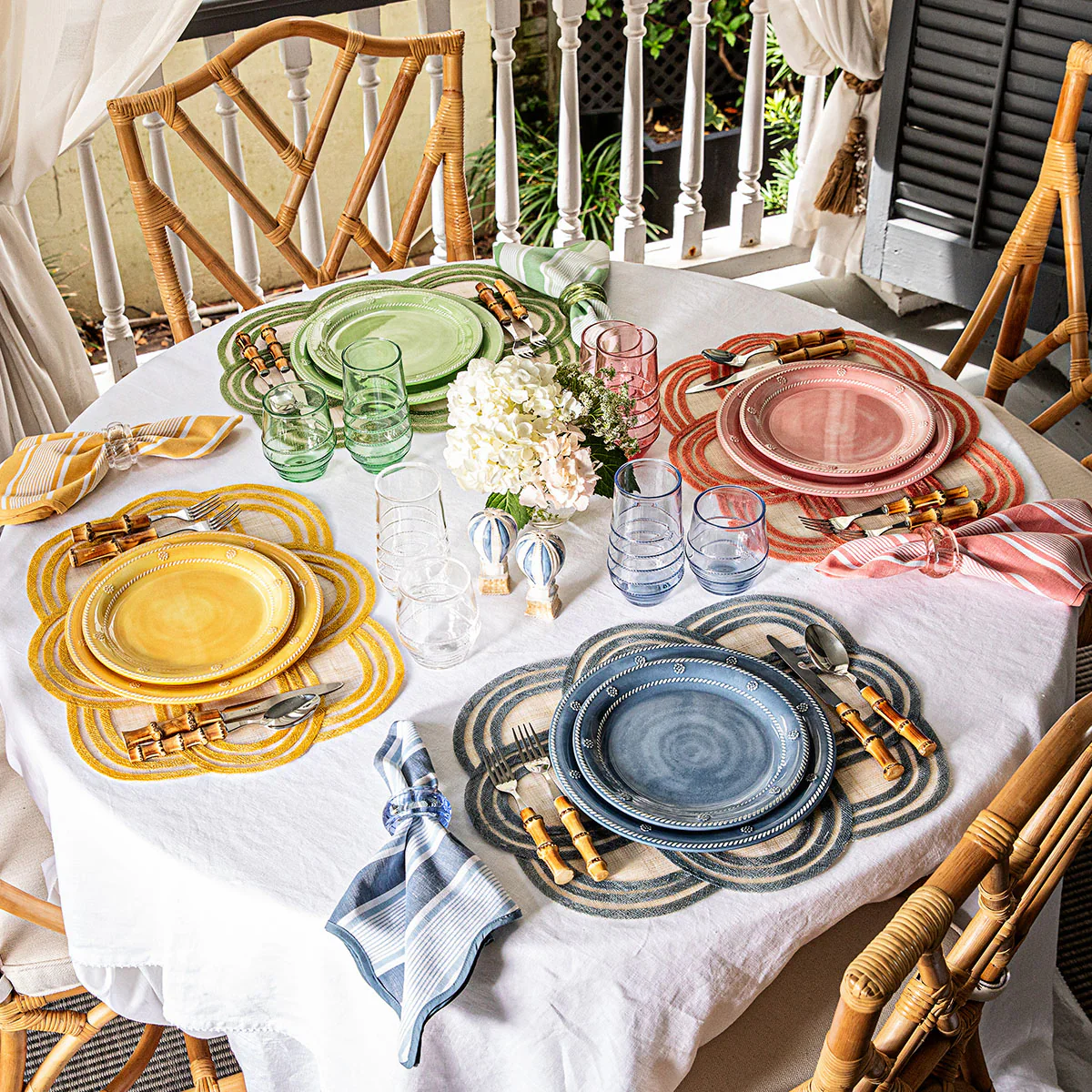 Scallop Stripe Placemat Collection - Image 3