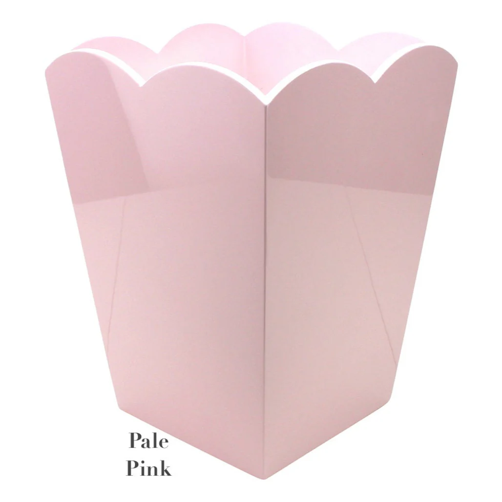 Scalloped Lacquer Waste Bin Collection - Image 5
