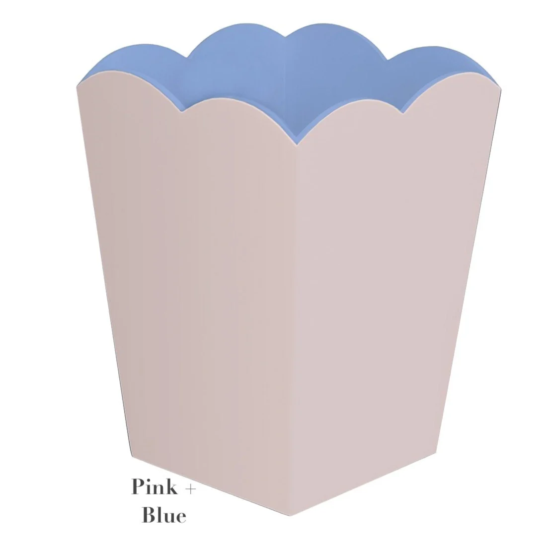 Scalloped Lacquer Waste Bin Collection - Image 7